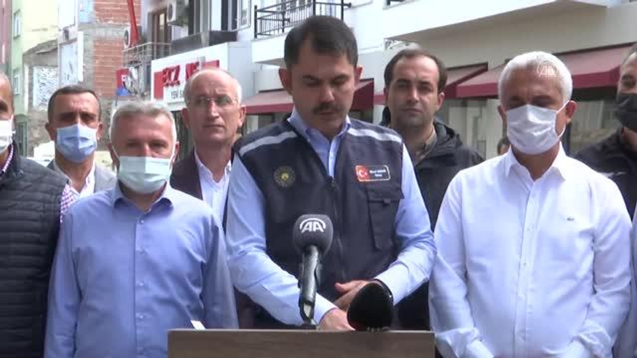 KASTAMONU - Bakan Kurum: "Bozkurt'taki altyapı üç ay içinde yenilenmiş olacak"