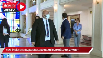 Yeni İngiltere Başkonsolosu'ndan İmamoğlu’na ziyaret