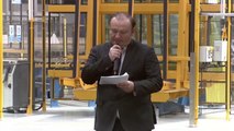 Şişecam Polatlı Fabrikası Yeni Üretim Hattı Resmi Açılış Töreni - Şişecam Yönetim Kurulu Başkanı ve Genel Müdürü Kırman