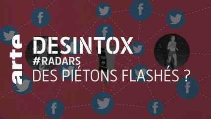 Radars à Paris : des piétons flashés ? | 13/09/2021 | Désintox | ARTE