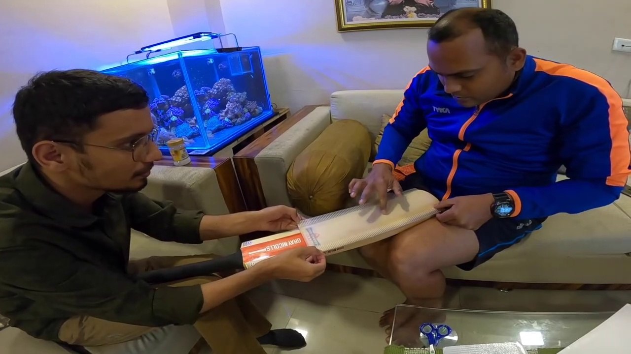 Bat taping & Sanket Sir's Birthday celebration