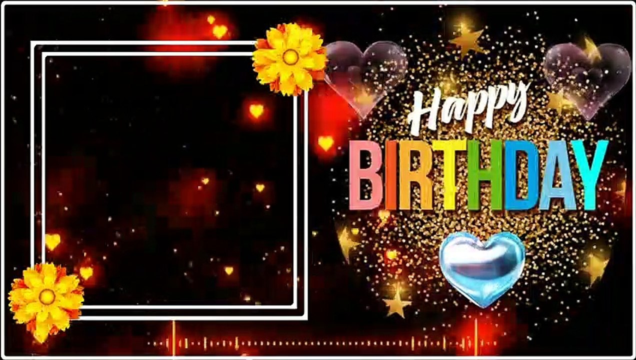 Happy Birthday Black Screen Video Effects 2021 | black screen template | Birthday Template 2021