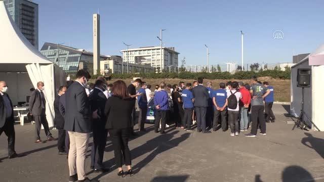 SSB Başkanı Demir, Robotaksi Binek Otonom Araç Yarışması nın hazırlık etabını takip etti (2)