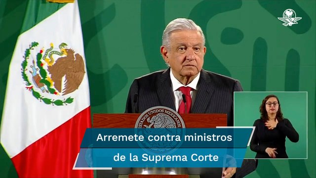 AMLO llama “insensibles” a ministros de la Corte por devolver millones a hija de Emilio Azcárraga V