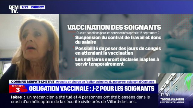 Obligation vaccinale: une avocate lance une action collective d'une partie du personnel soignant en Occitanie