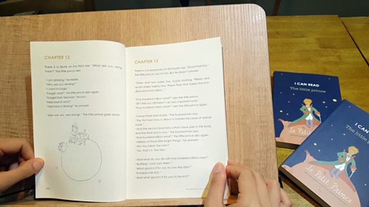 LEVEL1-12  英語版 星の王子さま 私も読めるI CAN READ シリーズ