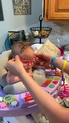 Baby Sees Family for the First Time