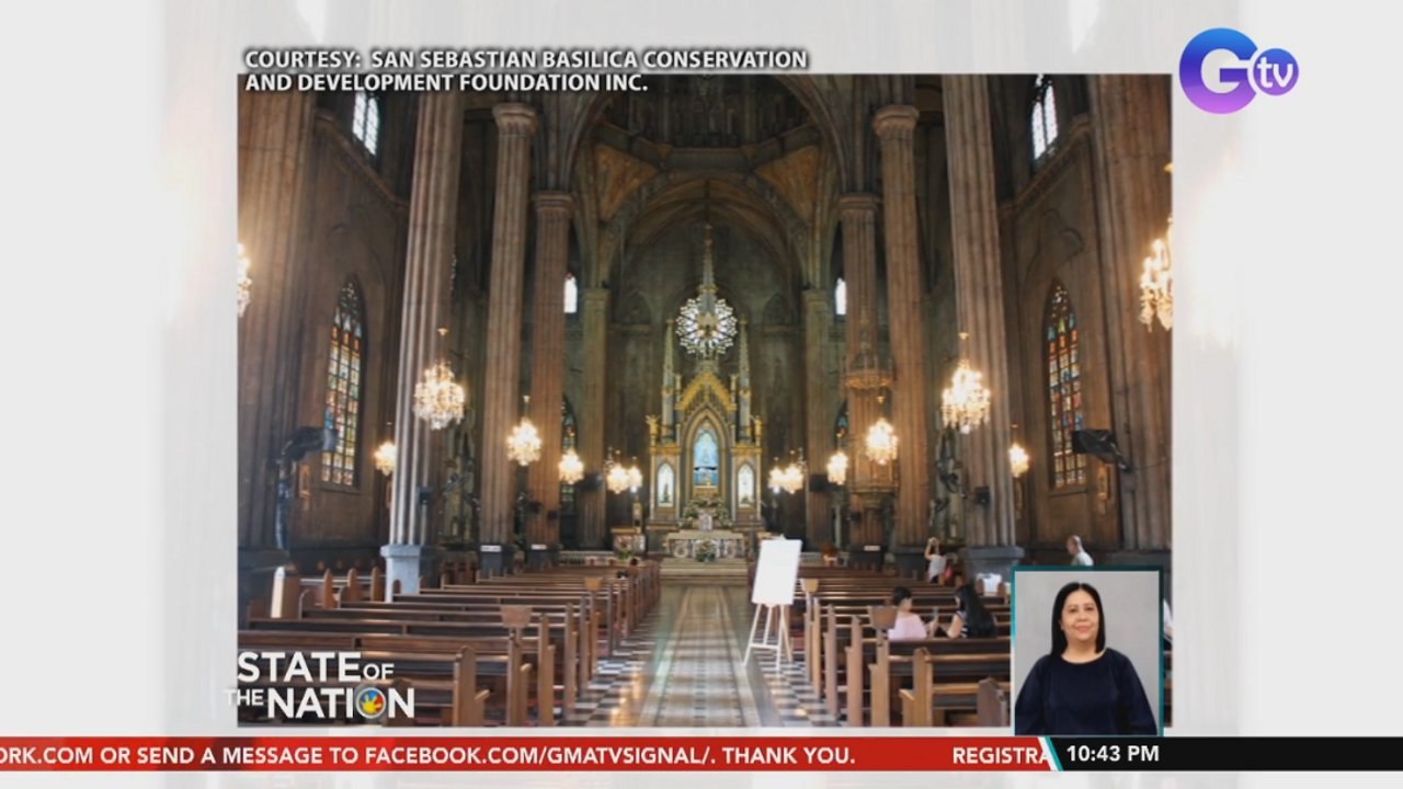 Mga gamit pangbahay na inspired sa machuca tiles ng San Sebastian Basilica, ibinebenta para makatulong sa restoration ng simbahan | SONA
