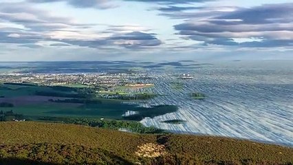 Dundee under ice - a view of Tayside during the ice age