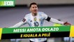 Messi anota golazo e iguala a Pelé como máximo anotador en selecciones de Sudamérica