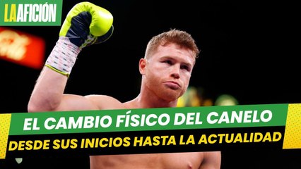 ¡Es brutal! El cambio físico del Canelo Álvarez desde sus inicios hasta la actualidad