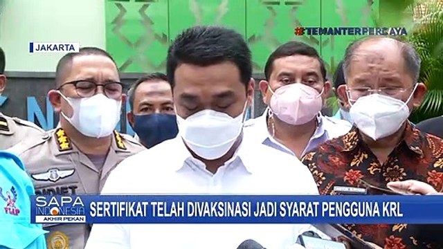Resmi! Sertifikat Vaksinasi Jadi Syarat Penumpang KRL