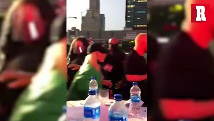 Conor Mcgregor se peleó con el rapero MGK en la alfombra roja de los MTV VMA
