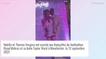 Nabilla et Thomas Vergara, couple chic aux fiançailles de Riyad Mahrez ! La superbe fête en images