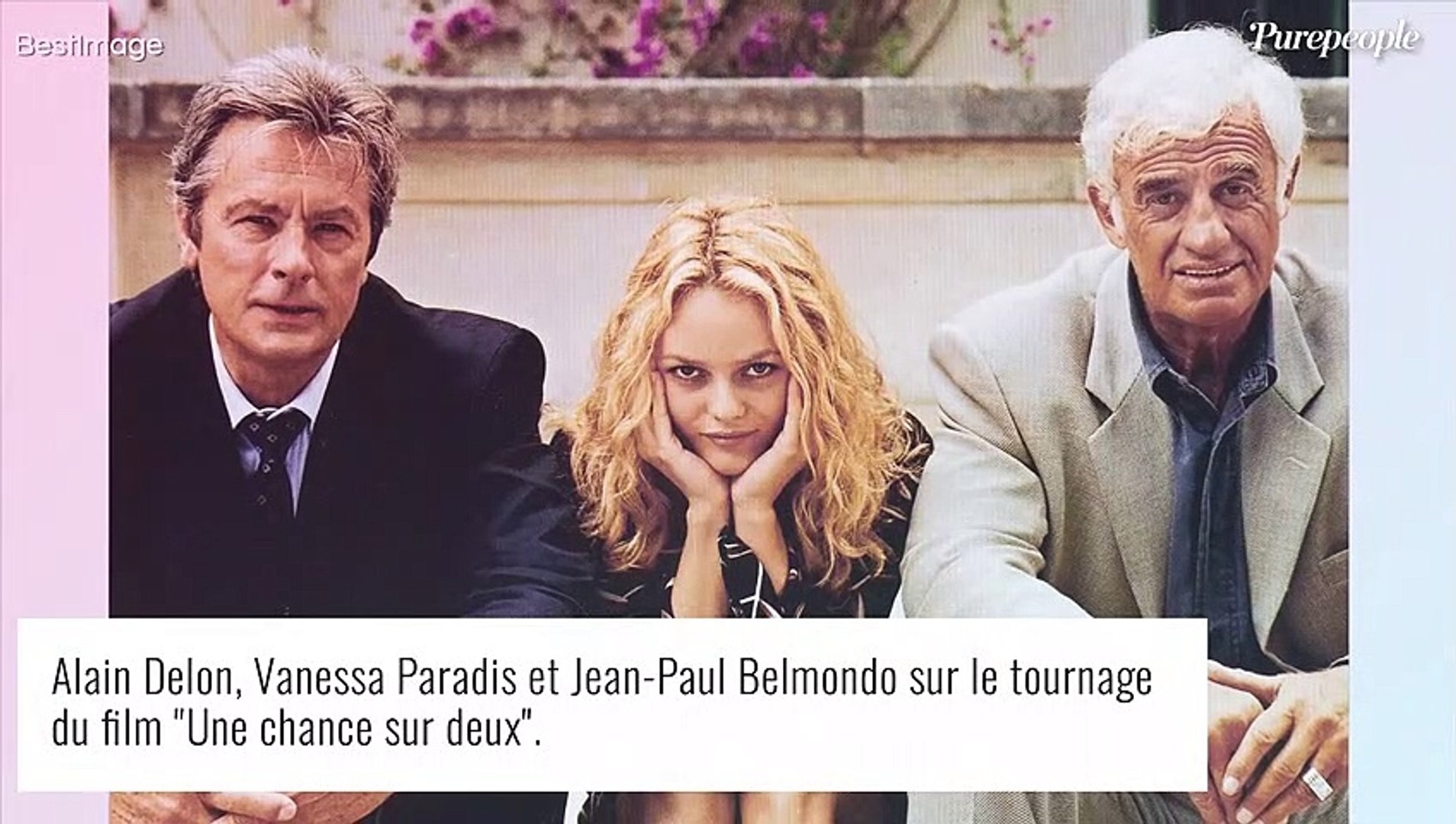 Mort de Jean-Paul Belmondo - Vanessa Paradis intimidée par l'acteur : "Je  n'osais pas le déranger" - Vidéo Dailymotion