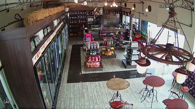 Ladrão rouba mais de R$ 30 mil de posto em Apucarana