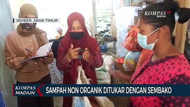 Sampah Non Organik Ditukar Dengan Sembako