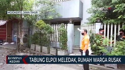 Download Video: Tabung Gas Meledak, Sebuah Rumah Di Kota Mojokerto Rusak Parah