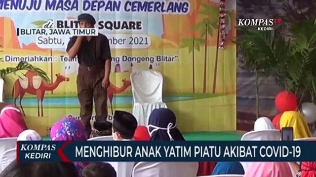 Puluhan Anak Yatim Piatu Akibat Covid Diajak Bermain Dan Belanja