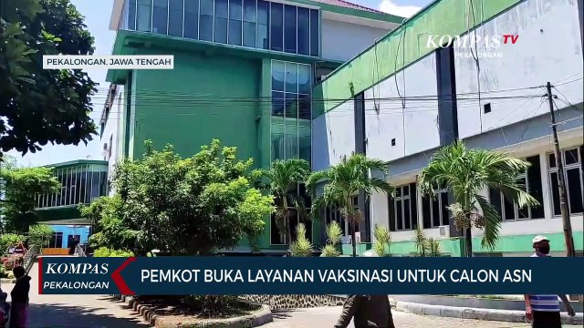 Pemkot Pekalongan Buka Layanan Vaksinasi Untuk Calon ASN