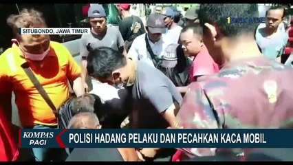 Viral! Video Polisi Menghadang Mobil Travel Curian