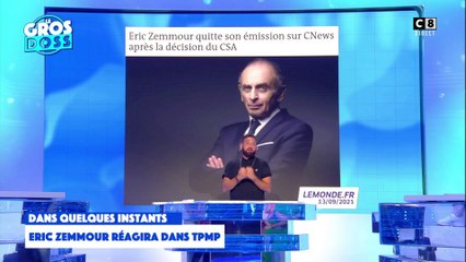 Eric Zemmour retiré de la chaîne CNews