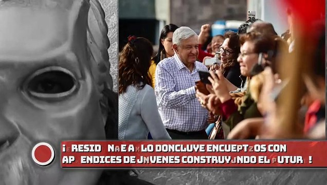¡Presidente AMLO concluye encuentros con aprendices de Jóvenes Construyendo el Futuro!