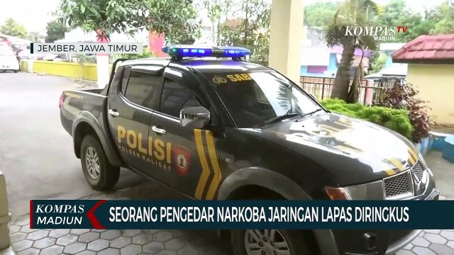 Seorang Pengedar Narkoba Jaringan Lapas Diringkus