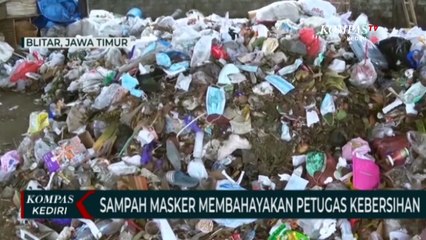 Jumlah Sampah Masker Meningkat, Petugas Kebersihan Beresiko Terpapar Covid-19