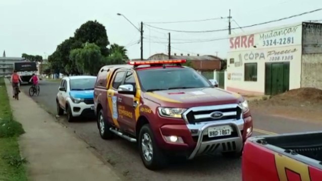 Idoso é socorrido pelo Siate após sofrer queda no Jardim União
