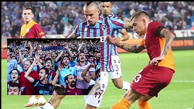 TRABZONSPOR TARAFTARLARI GALATASARAY KEREM'E AYIP ETTİ SKANDAL TEZAHÜRATLARDA BULUNDULAR
