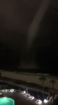 Large Water Spout Forms Near Florida Condo