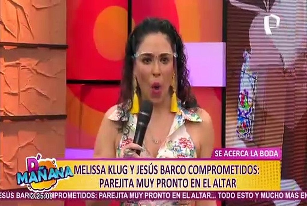 Picantitas del Espectáculo: Melissa Klug y Jesús Barco, parejita muy pronto en el altar