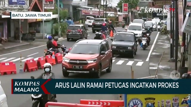 Tempat Wisata Dibuka, Volume Kendaraan Menuju Kota Batu Meningkat 25 Persen