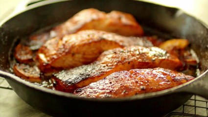 فيليه مشوي بالفرن رهيب بتتبيله رائعه