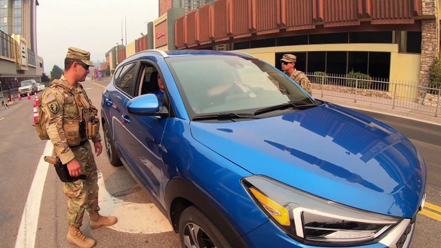 News • California Guard MPs Assigned to Caldor Fire