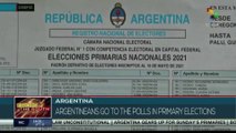 Argentines voted in primaries under strict health measures