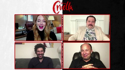 IR Interview: Emma Stone, Joel Fry & Paul Walter Hauser For "Cruella" [Walt Disney Studios Home Entertainment]