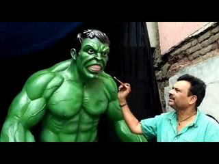 नंदुरबारच्या उद्यानासाठी नाशिकमध्ये तयार केला सात फुटी हक