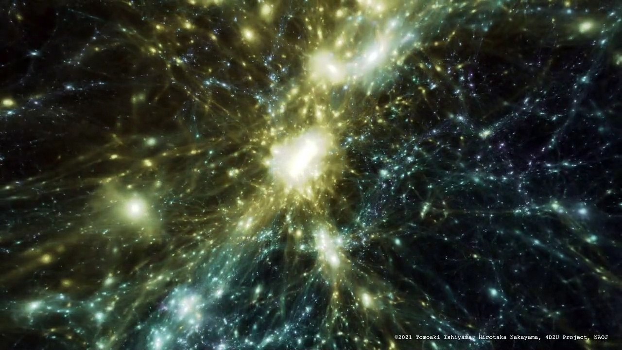 Universo simulado - NAO Japan