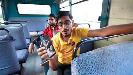 Living 24 Hours Straight In Bus Challenge अब 24 घंटे इस से बाहर नहीं आ सकते || Crazy XYZ||