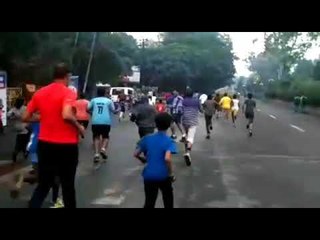 ‘नाशिक महामॅरेथॉन’ : हजारो आबालवृद्धांनी ‘प्रोमो-रन’मध्ये घेतला सहभाग