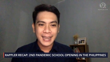 Video herunterladen: Rappler Recap: 2nd pandemic school opening in the Philippines