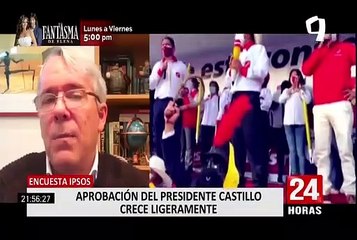 Ipsos Perú: Aprobación presidencial subió en setiembre y Congreso crece en desaprobación