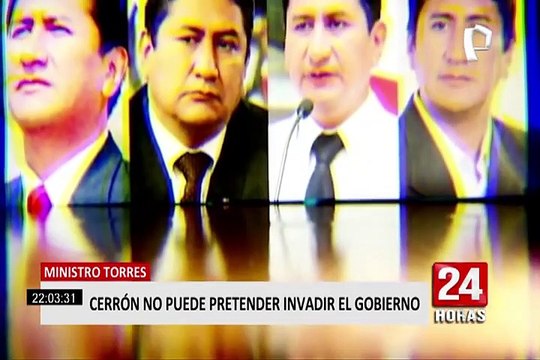 Perú Libre rechaza declaraciones de Aníbal Torres sobre Vladimir Cerrón
