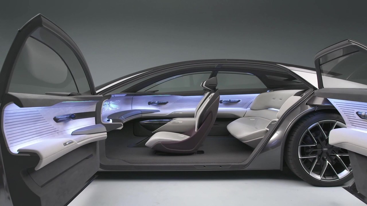 Der Audi grandsphere concept - Raum, Form, Funktion - das Interieur