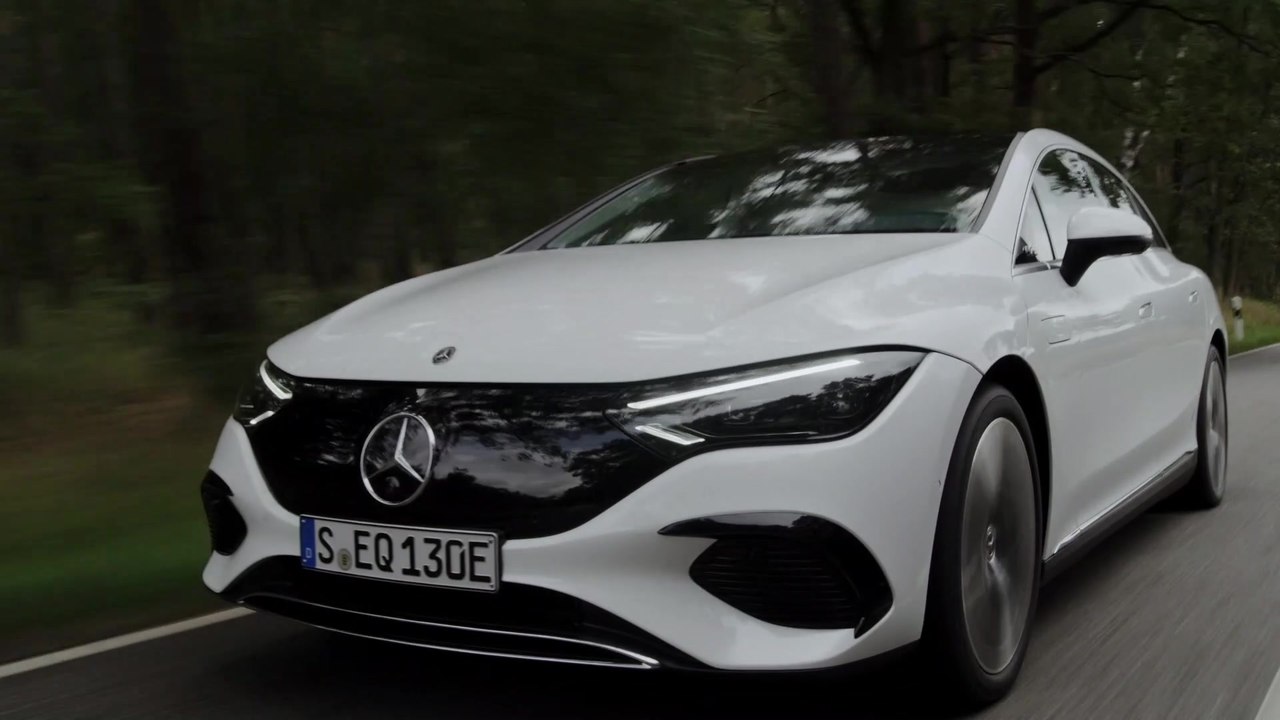 Der neue Mercedes-Benz EQE - die Aerodynamik
