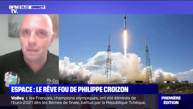 Philippe Croizon depuis Cap Canaveral: Ce sera la cerise sur le gâteau si je vais dans l'espace