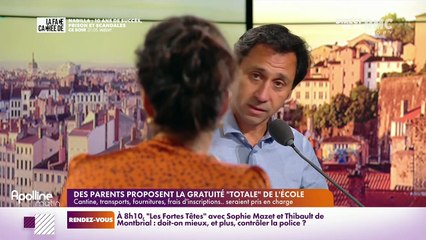 On peut tout dire sur RMC : Des parents proposent la gratuité "totale" de l'école - 14/09