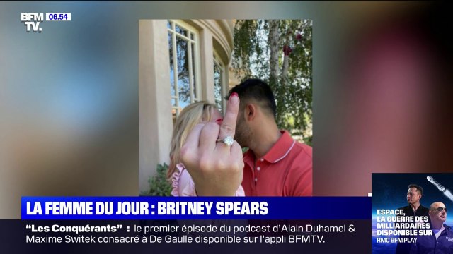 Britney Spears partage ses fiançailles, quelques jours après l'annonce de la fin de sa tutelle